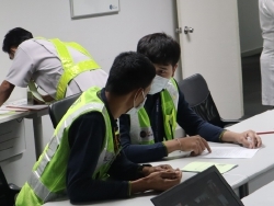 ทดสอบความรู้ก่อน และหลังการฝึกอบรม